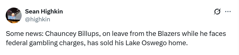 比卢普斯卖掉波特兰房产!队记:即便洗清罪名他也不指望重返帅位